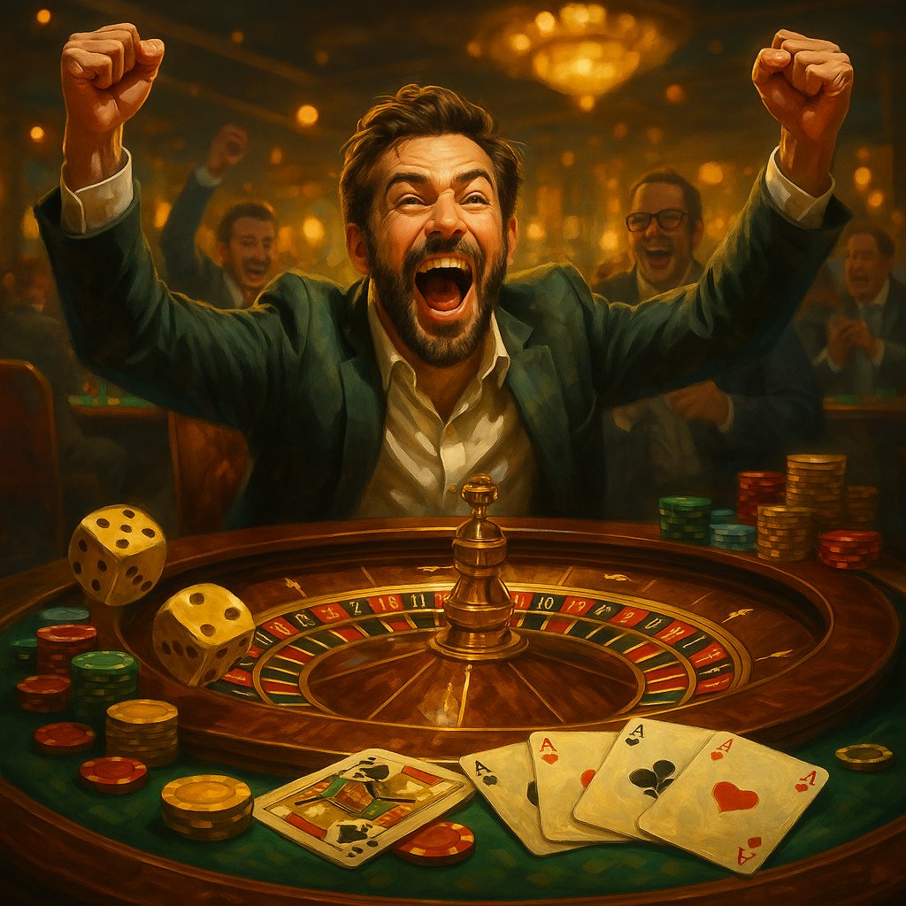 Dealer action and card reveal on rimbabola
